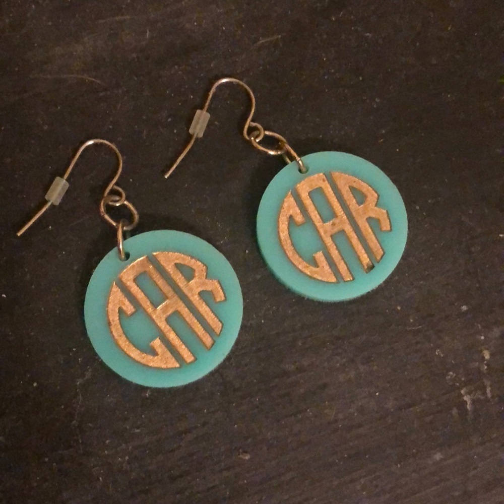 Monogram Earrings